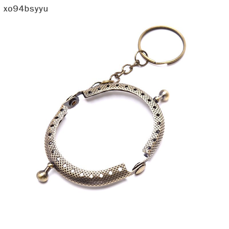 1 Khung Kim Loại Xo94Bsyu 5cm Gắn Ví / Móc Khóa DIY