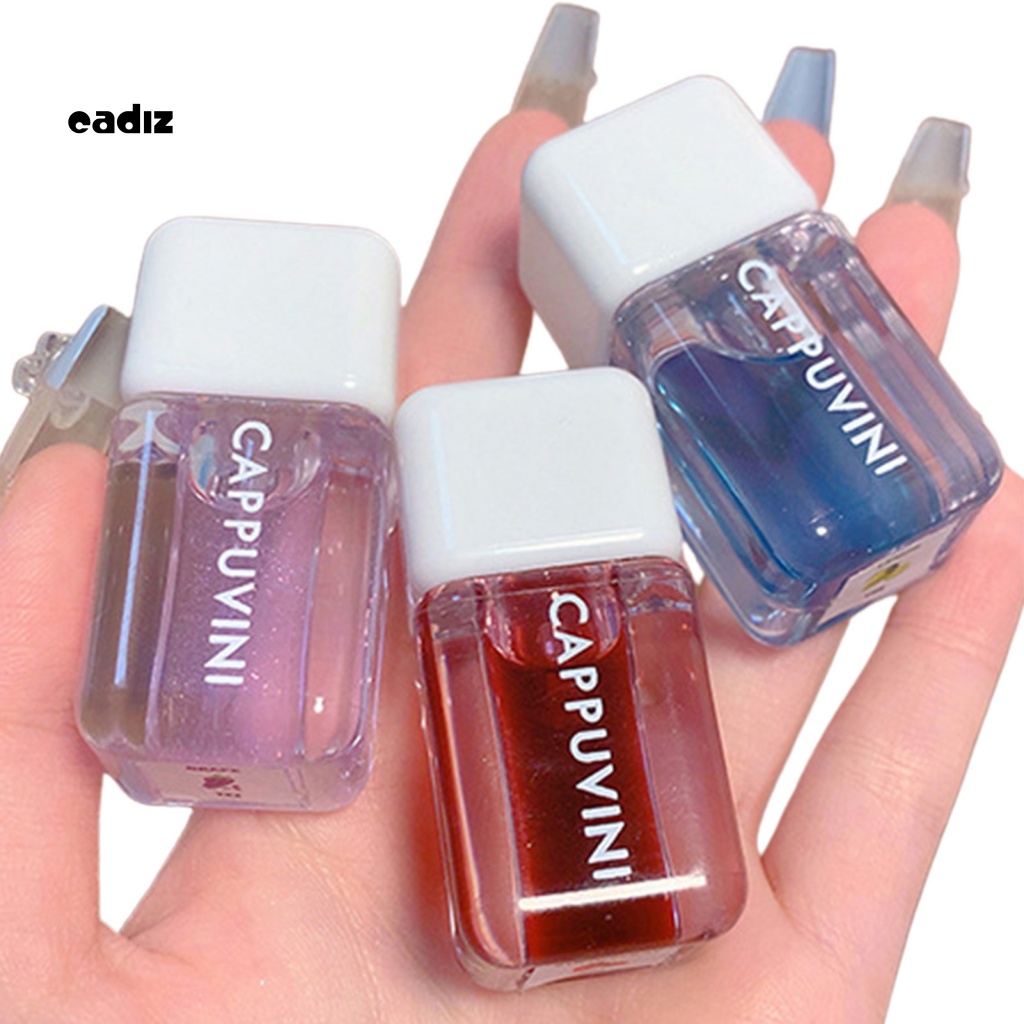 Bộ 3 Son Bóng Trong Suốt Dưỡng Ẩm Chống Nếp Nhăn Cho Môi