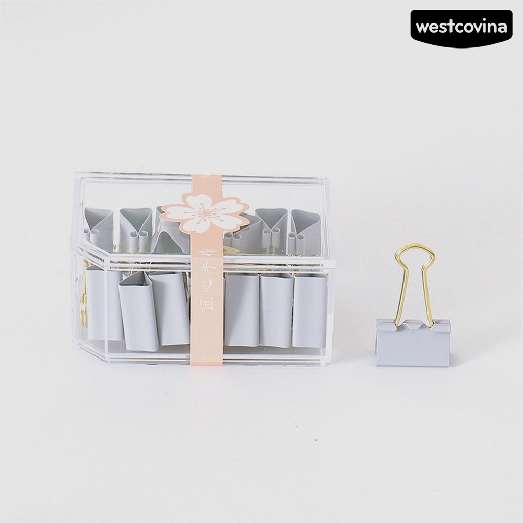 [WSTN]✎1 Bộ Kẹp Đánh Dấu Trang Sách Bằng Kim Loại Đuôi Dài 25mm Đa Năng Giá Đỡ