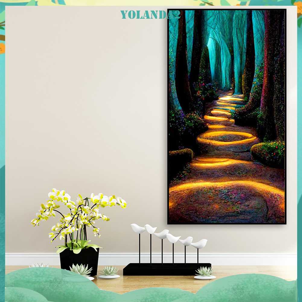 Tranh Đính Đá Kim Cương Toàn Bộ 5D DIY Hình Vẽ Lối Đi