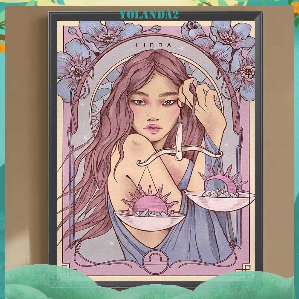 Bộ Tranh Đính Đá 5D Họa Tiết Hoạt Hình Độc Đáo DIY Dùng Trang Trí Nhà Cửa