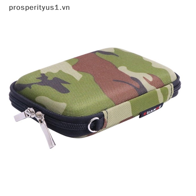 Túi Đựng Ổ Cứng 2.5 &quot;EVA Họa Tiết Rằn Ri Nhỏ Gọn Tiện Dụng prosperityus1