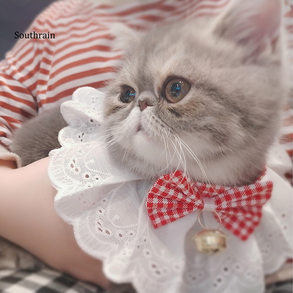 Vòng Cổ Thắt Nơ Có Thể Điều Chỉnh Dành Cho Thú Cưng