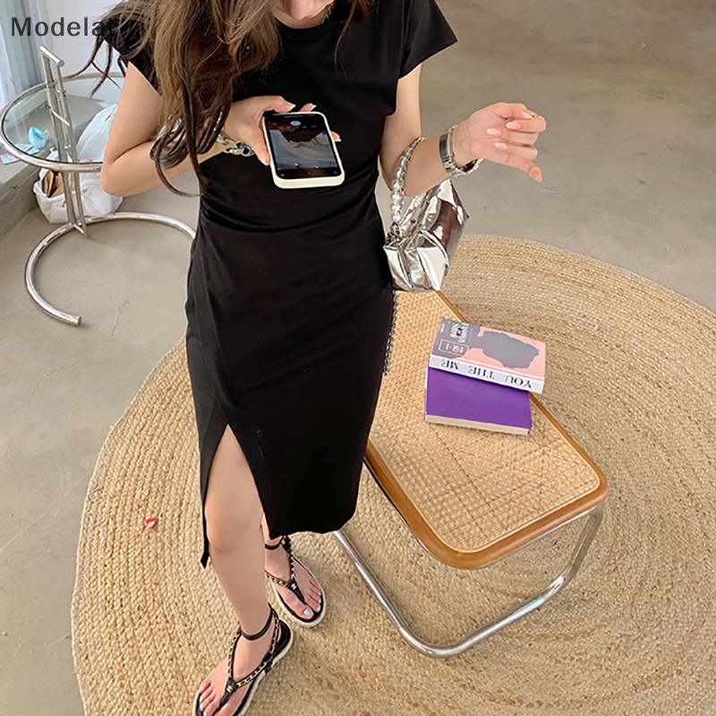 Mfc Đầm Mùa Hè Phong Cách Hàn Quốc Đơn Giản Gợi Cảm Thời Trang Cho Nữ