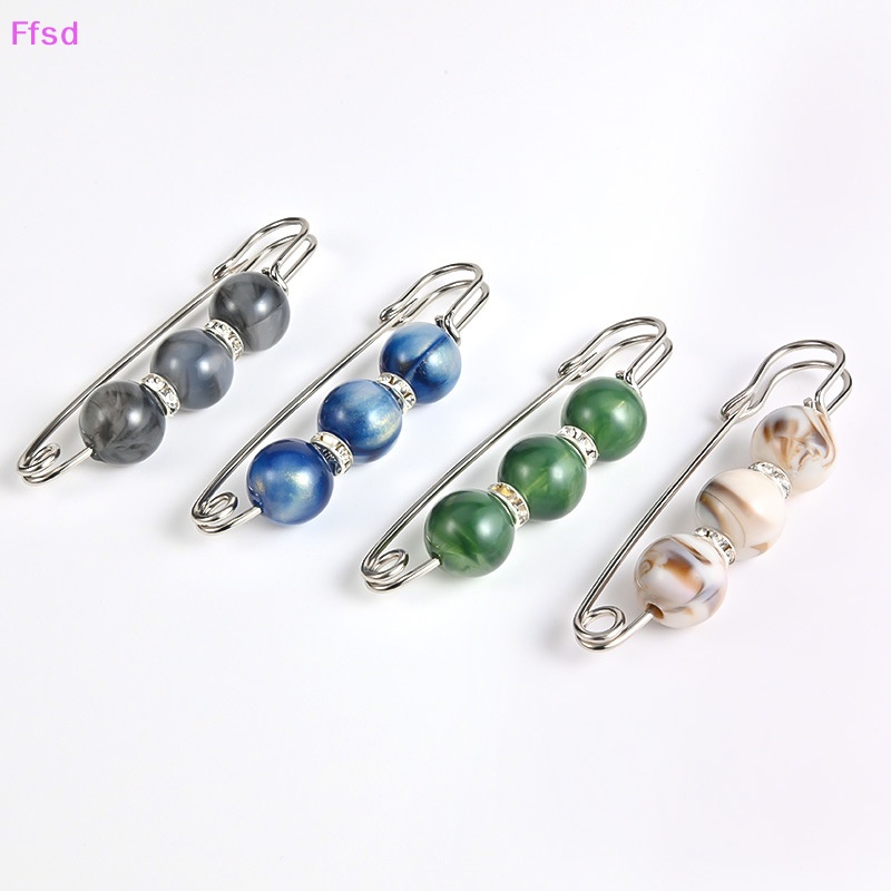 {Ffsd} Ghim Cài Thắt Lưng Đính Đá Ngọc Trai Nhân Tạo Dễ Thương Chống Cao Cấp Cho Nữ * Hàng Bán Chạy