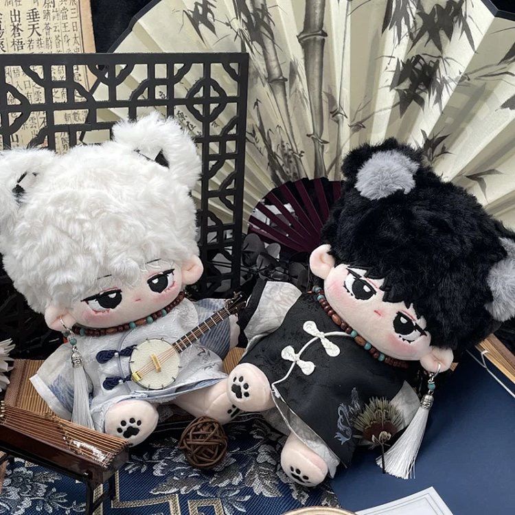 Bộ Quần Áo Hán Phục Bằng Vải Cotton 20cm Phong Cách Trung Hoa Dành Cho Búp Bê Em Bé Không Đóng Băng Hàng Có Sẵn Miễn Phí Vận Chuyển
