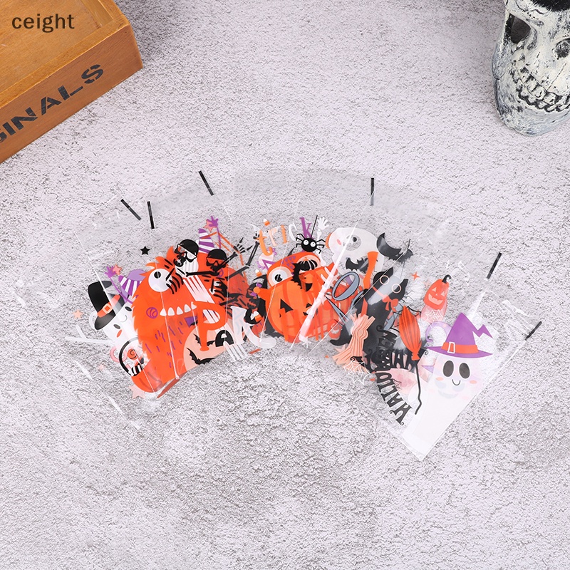 Set 100 Túi Đựng Kẹo Trang Trí Halloween
