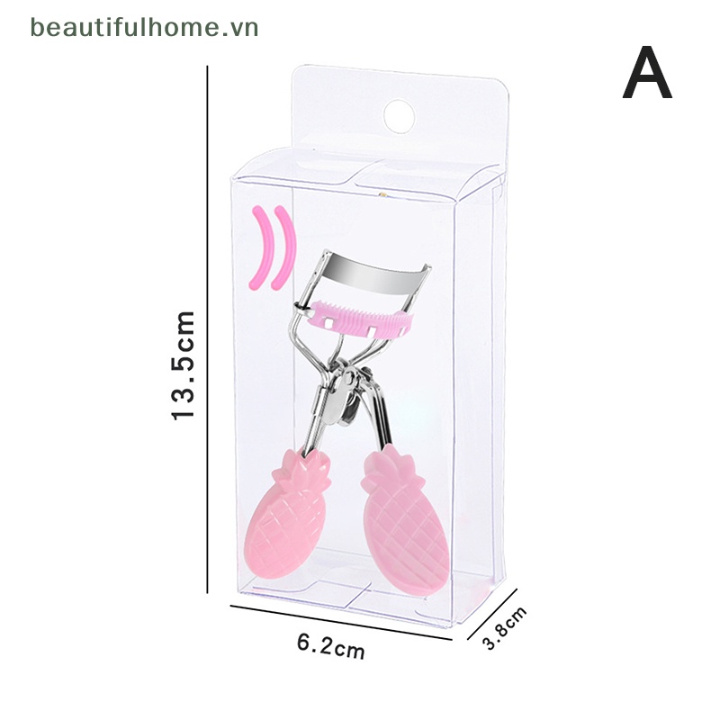 Dụng Cụ Bấm Cong Mi Chuyên Nghiệp Có Lược Trang Điểm