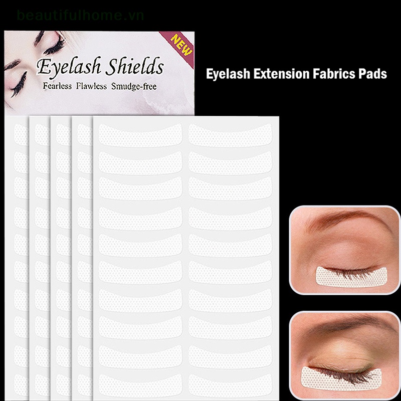 Bộ 100 Miếng Dán Màu Trắng Chuyên Dụng Cho Nối Mi