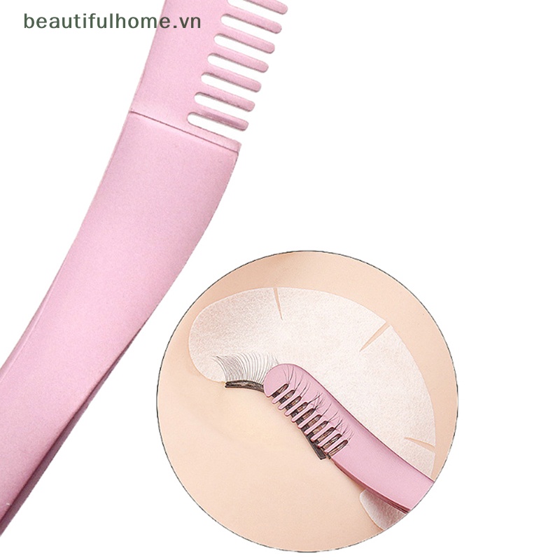 Nhíp Kẹp Gắn Lông Mi Giả Kèm Lược Tiện Dụng