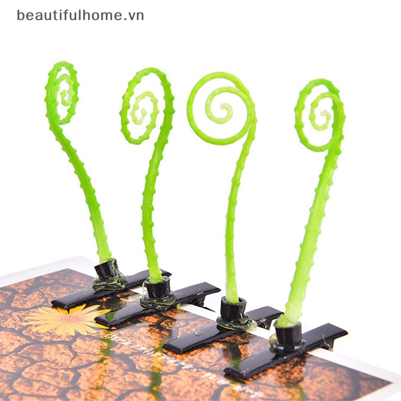 Set 5 Kẹp Tóc Hình Hoa / Bướm / Chim Mầm Non Ngộ Nghĩnh Cho Bé Gái