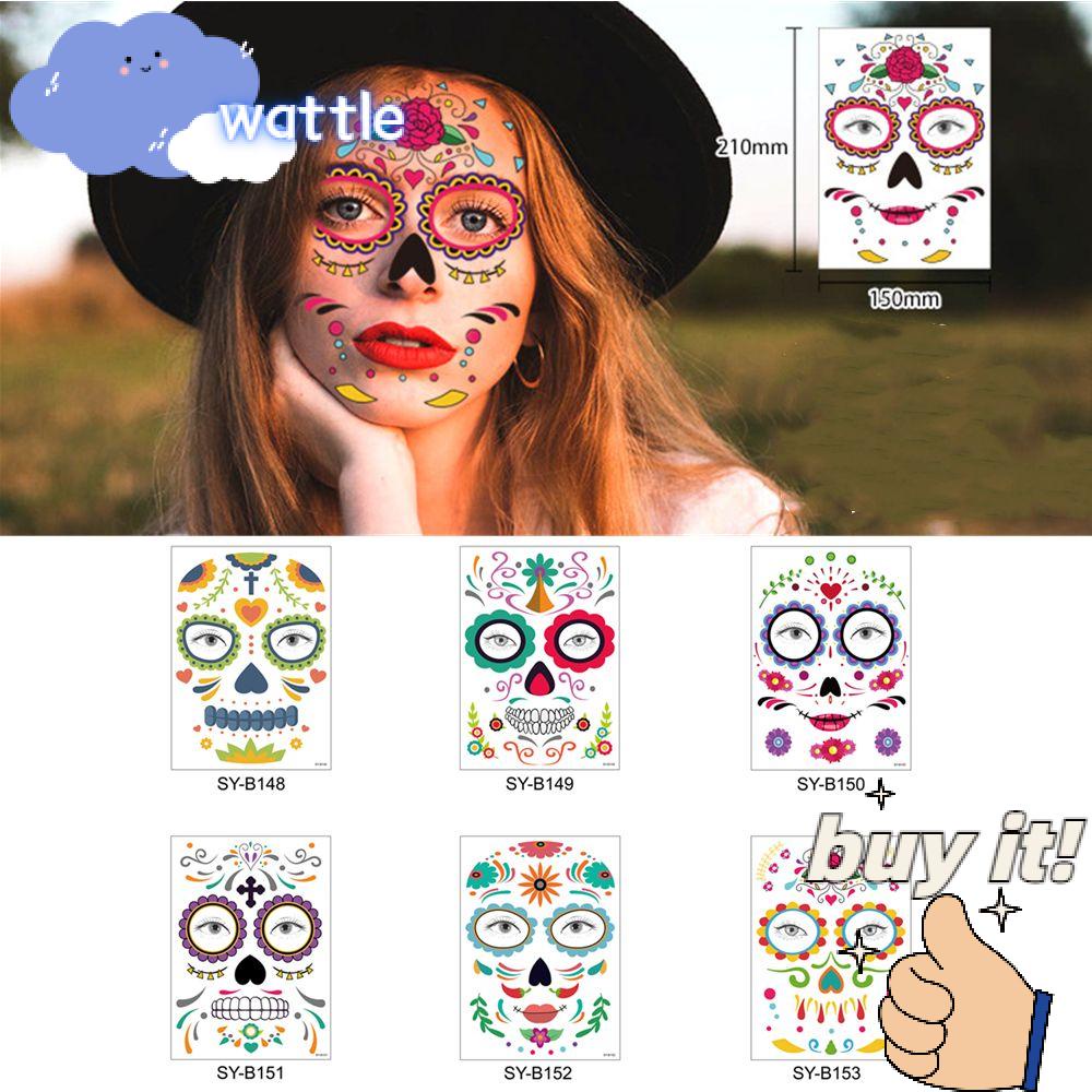 Hình Xăm Dán Chống Mồ Hôi Trang Trí Lễ Hội Năm 2021