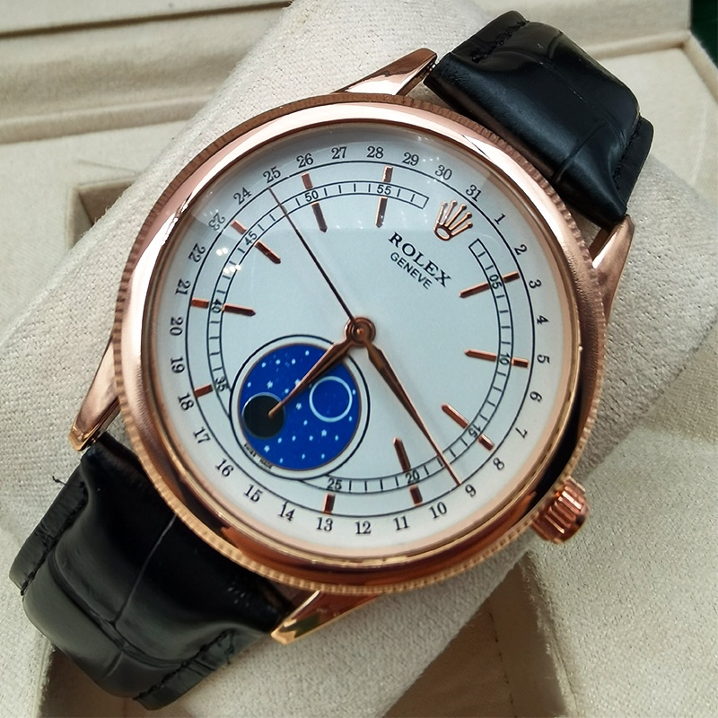 Đồng Hồ Nam Rolex CELINI Moonphase 50535 - BH 12TH