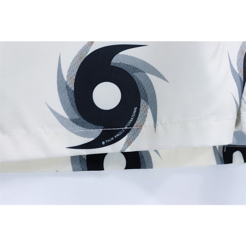 Áo Thun In Chữ Palm Angels &amp; Phong Cách unisex Thoải Mái Cá Tính