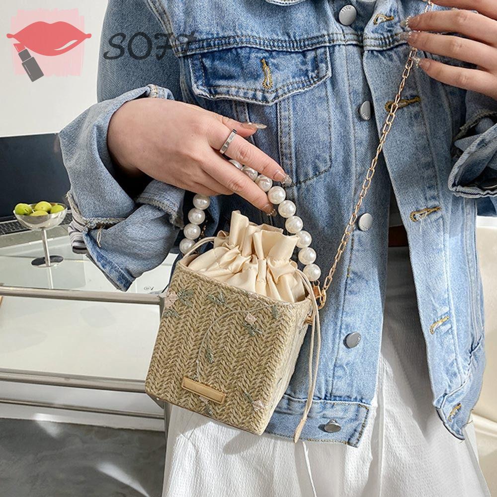 Túi Rơm Đeo Chéo Thời Trang Mùa Hè