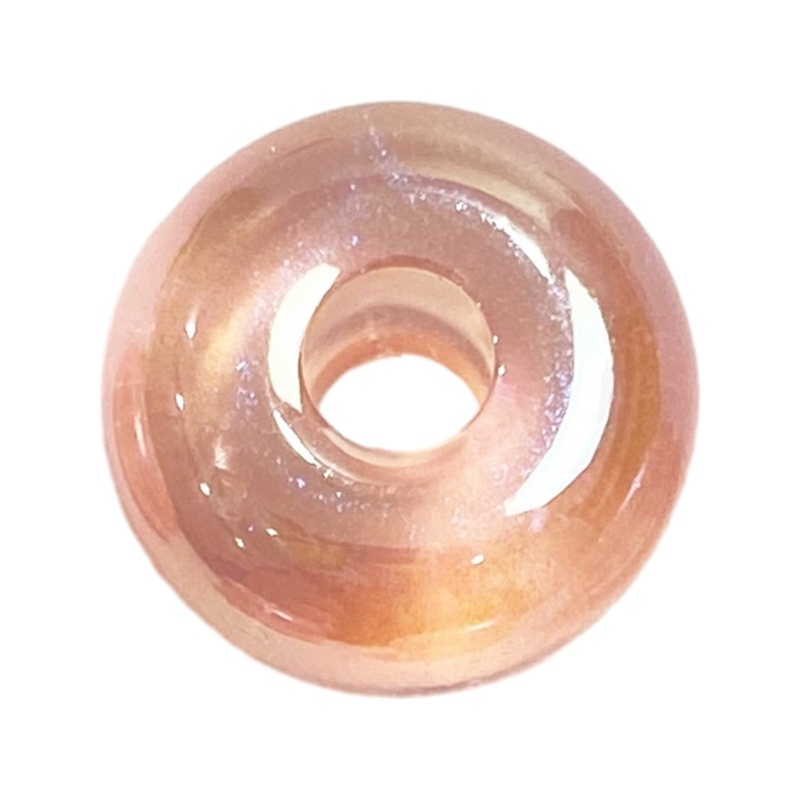 Chuỗi Hạt Tròn Dẹt Nhiều Màu Sắc Dùng Làm Trang Sức Thủ Công DIY