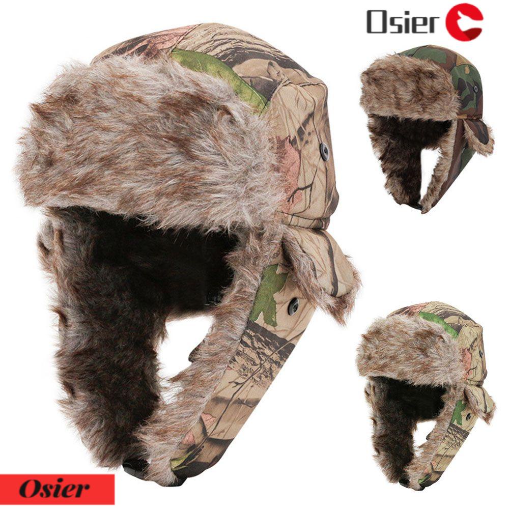 Mũ Bomber Họa Tiết Rằn Ri Phong Cách Nga 1 Cá Tính