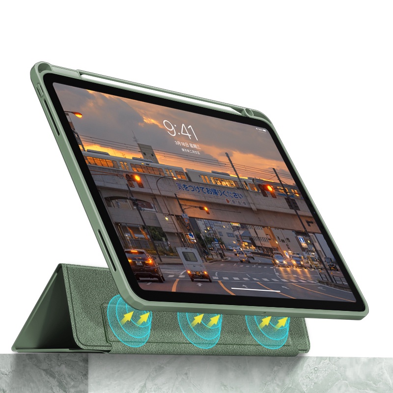 Ốp Máy Tính Bảng Có Ngăn Đựng Bút Cho iPad 10 10.9 2022 Pro 11 12.9 iPad Air 3 / 4 / 5 10.5 10.9 Mini 6 10.2 inch