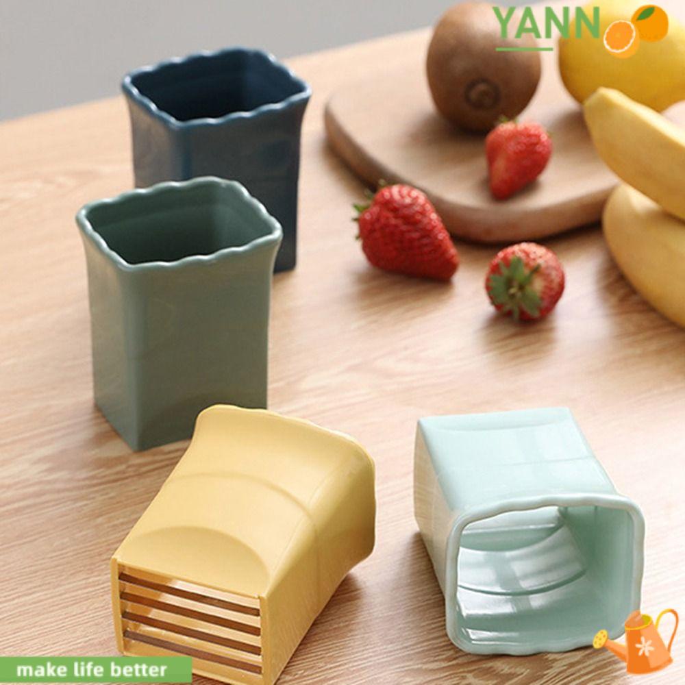 Dụng Cụ Cắt Lát Dâu Tây Bằng Thép Không Gỉ Chất Lượng Cao