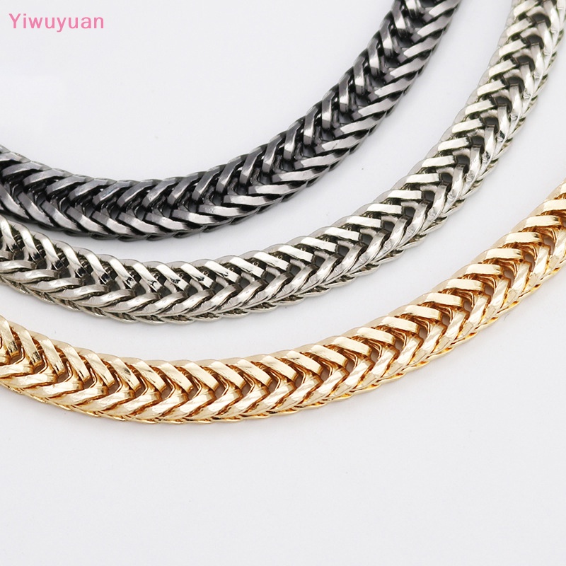 < Yiwuyuan > Dây Xích Túi Xách Đeo Vai Màu Vàng / Bạc / Đen Hình Súng DIY Mới