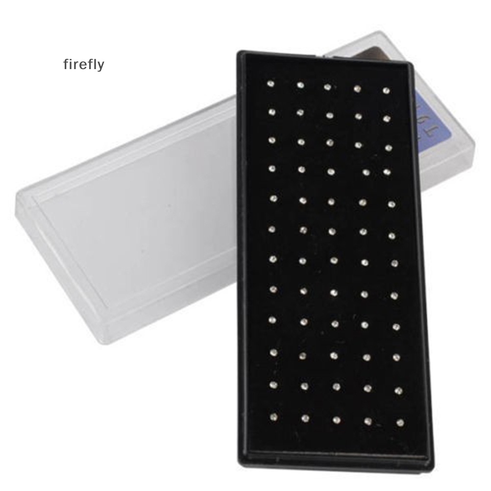 Set 40 Khuyên Mũi Bằng Thép Không Gỉ Đính Đá Cá Tính