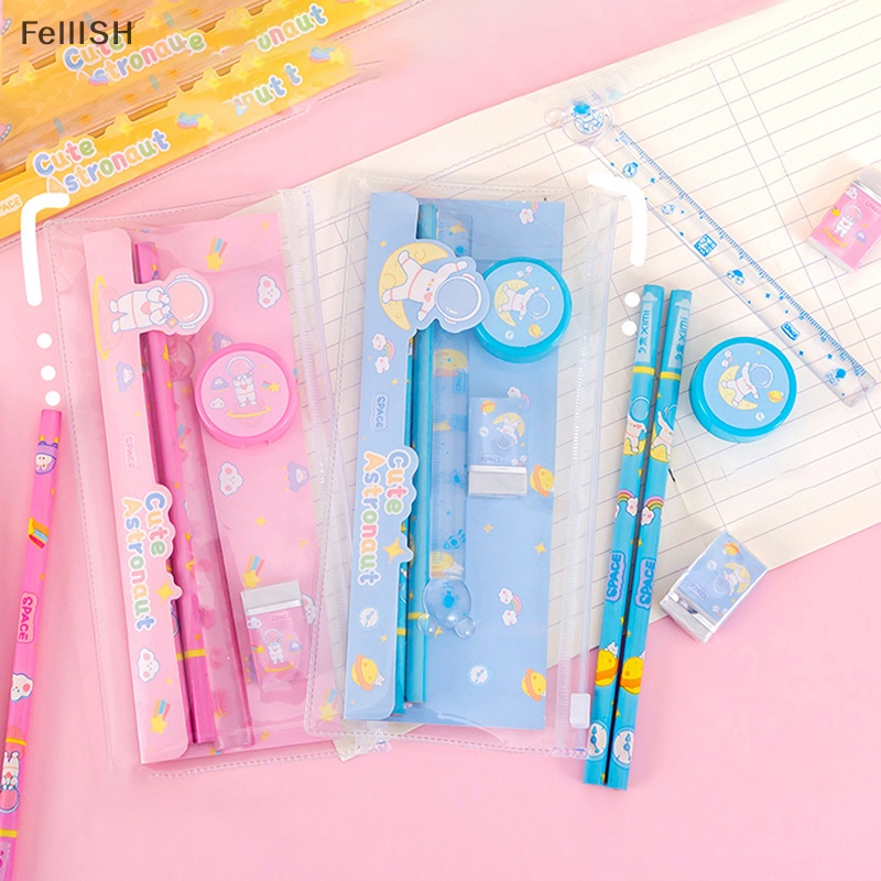 1 Bộ Bút Chì Tẩy 439br Họa Tiết Hoạt Hình Dễ Thương Dùng Làm Quà Tặng Sinh Nhật Cho Bé