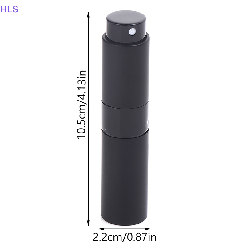 Bình Đựng Nước 8ML Bằng Nhôm Họa Tiết Mây Có Thể Bơm Lại