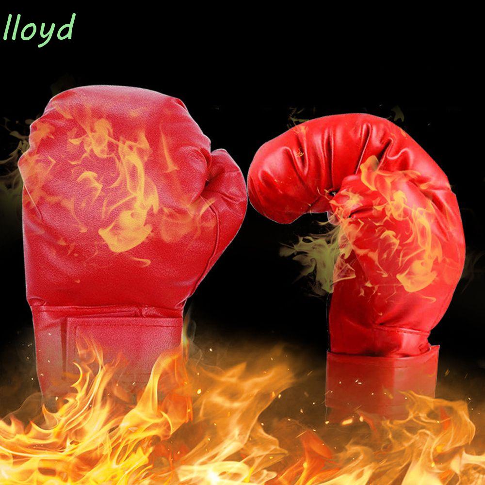 Găng Tay Đấm Bốc / Karate Bằng Da PU Bảo Vệ Chuyên Dụng Cho Người Lớn 3-10 Tuổi