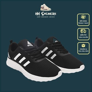 Giày thể thao nam nữ thời trang màu đen siêu nhẹ chạy bộ tập gym nam nữ bán chạy 2022 Full Box