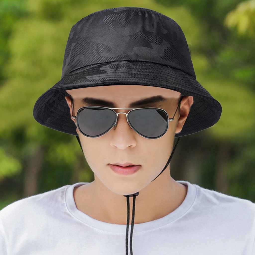 Nón Vành Họa Tiết Rằn Ri Phong Cách Hip Hop Thời Trang Cho Nam