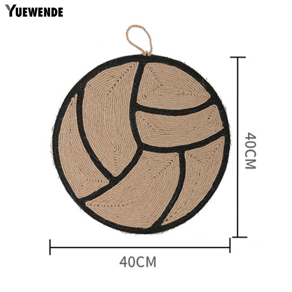 Thảm Lót Sàn YQ.E Chống Trượt Chống Mài Mòn In Họa Tiết Móng Vuốt Có Dây Đeo Cho Thú Cưng