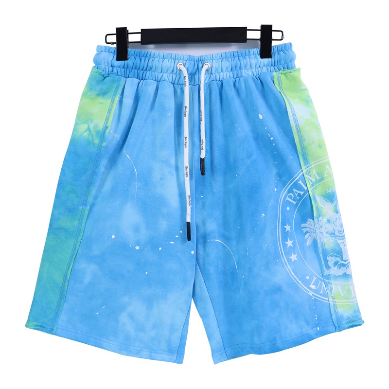 Quần Short Dáng Rộng In Chữ Palm Angels Thời Trang Mùa Hè 23SS Cá Tính Cho Nam
