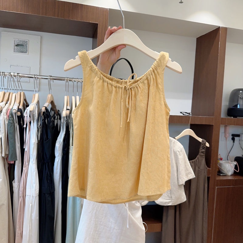 Đầm Dây Rút Dáng Rộng Phong Cách Hàn Quốc Thời Trang Mùa Hè Mới