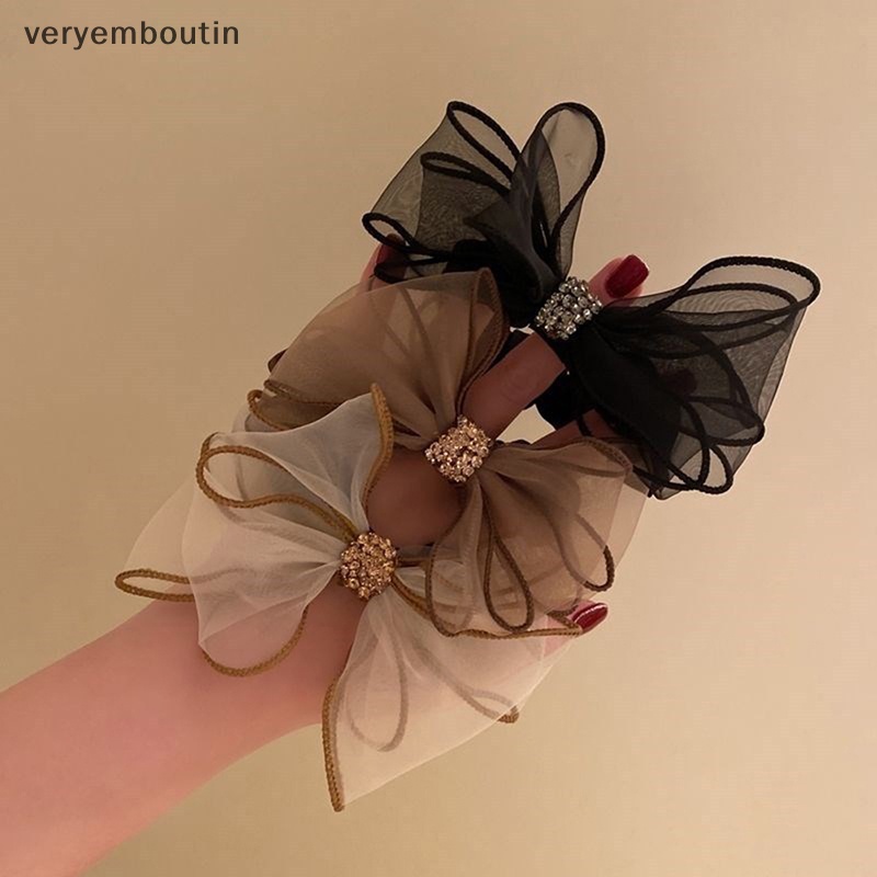 Dây Cột Tóc Lưới Đơn Giản Dễ Phối Đồ Thời Trang Mới 2022