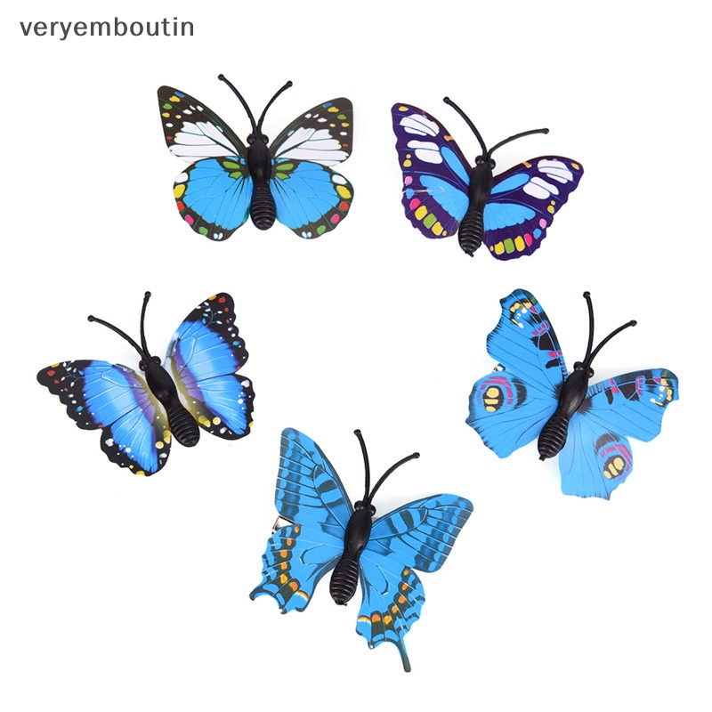 Set 5 Kẹp Tóc Hình Bướm Xinh Xắn Cho Cô Dâu