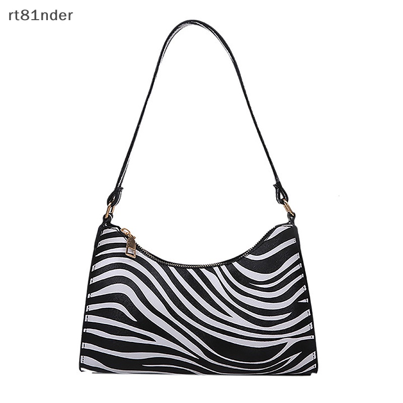 Rt Túi Xách Da PU In Họa Tiết Ngựa Vằn Đơn Giản Thời Trang Cho Nữ n