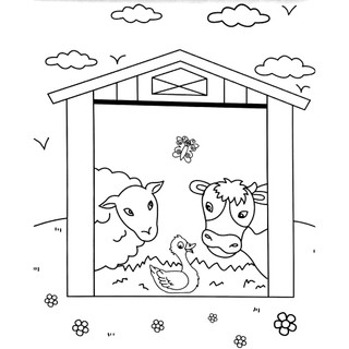 Farm Colouring Fun (Book 1)
