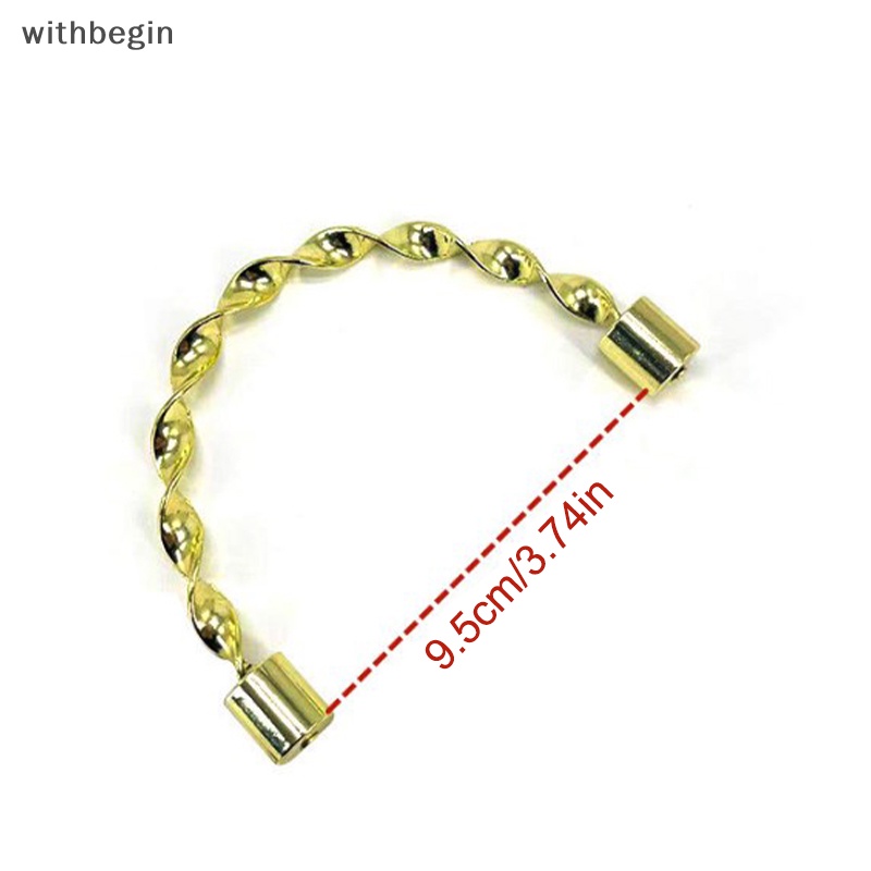 1 Tay Cầm Kim Loại Dạng Xoắn DIY Cho Túi Xách