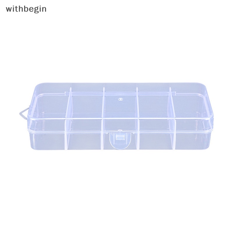 Hộp Đựng Trang Sức Bằng Nhựa Trong Suốt Hình Chữ Nhật Tiện Dụng