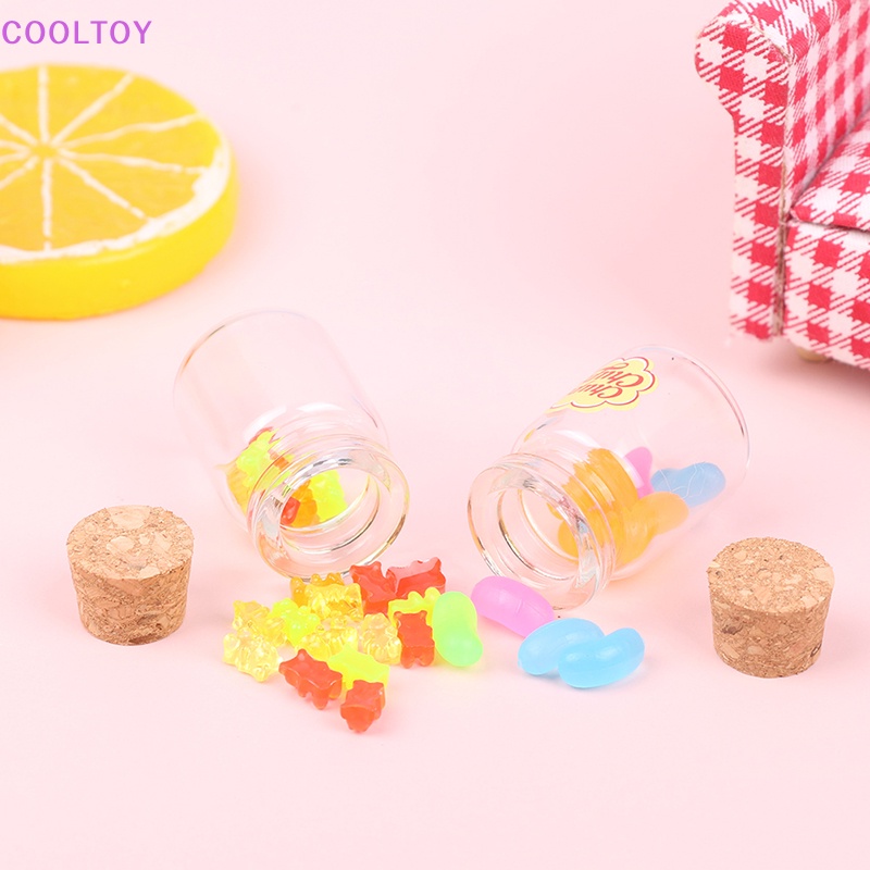 Cooltoy Nhà Búp Bê Thu Nhỏ Mô Hình Chai Kẹo Mút DIY Bán Chạy
