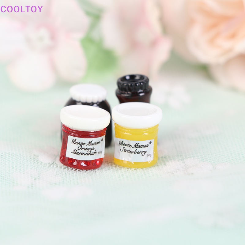 Bộ 4 Mô Hình Chai Salad 1: 12 Dùng Trang Trí Nhà Búp Bê