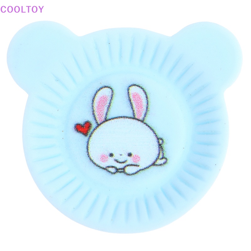 Set 10 Đĩa Ăn Tối Hình Thỏ Dễ Thương Cho Nhà Búp Bê