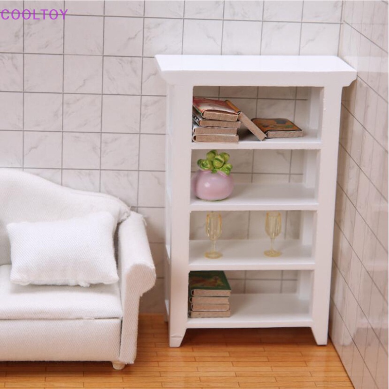 Mô Hình Kệ Sách 1: 12 Dùng Để Trang Trí Nhà Búp Bê