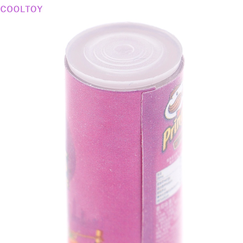 Cooltoy set 4 Bình Đựng Khoai Tây Chiên Tỉ Lệ 1: 12 Trang Trí Nhà Búp Bê