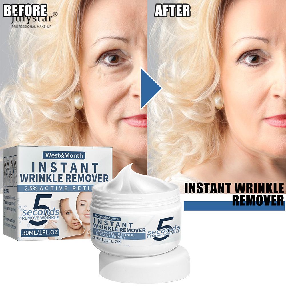 Kem dưỡng da JULYSTAR 5 Seconds Retinol Anti Wrinkle Cream chống nếp nhăn dưỡng ẩm nuôi dưỡng cải thiện da mắt