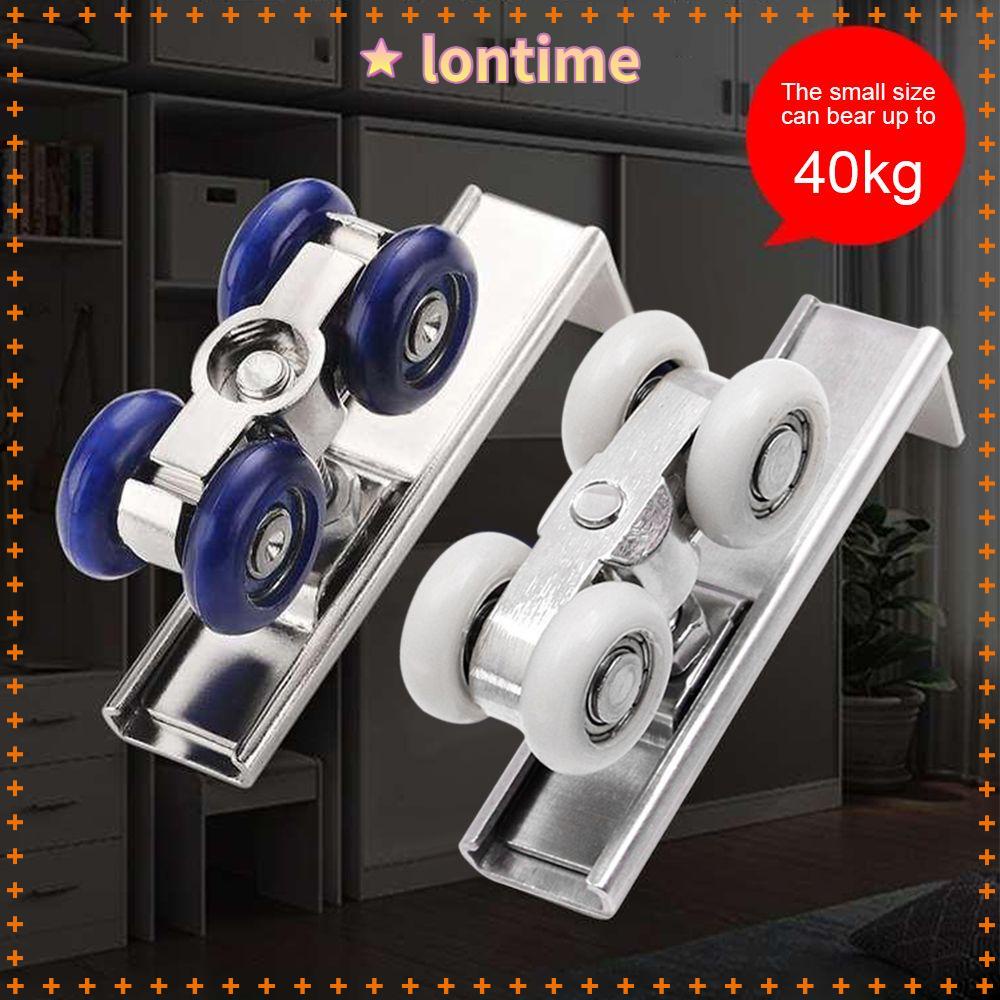 Bộ 2 Bánh Xe Ròng Rọc Bằng Nylon Cho Tủ Quần Áo Nội Thất