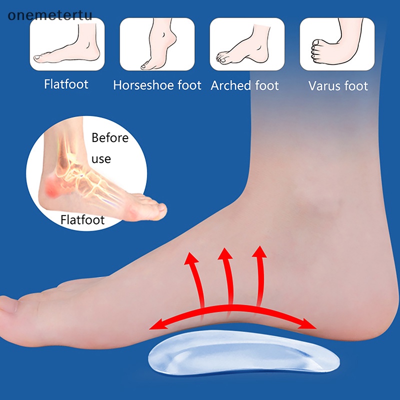 Đệm Gel Lót Giày Hỗ Trợ Chỉnh Hình Sáng Tạo Cho Người Lớn