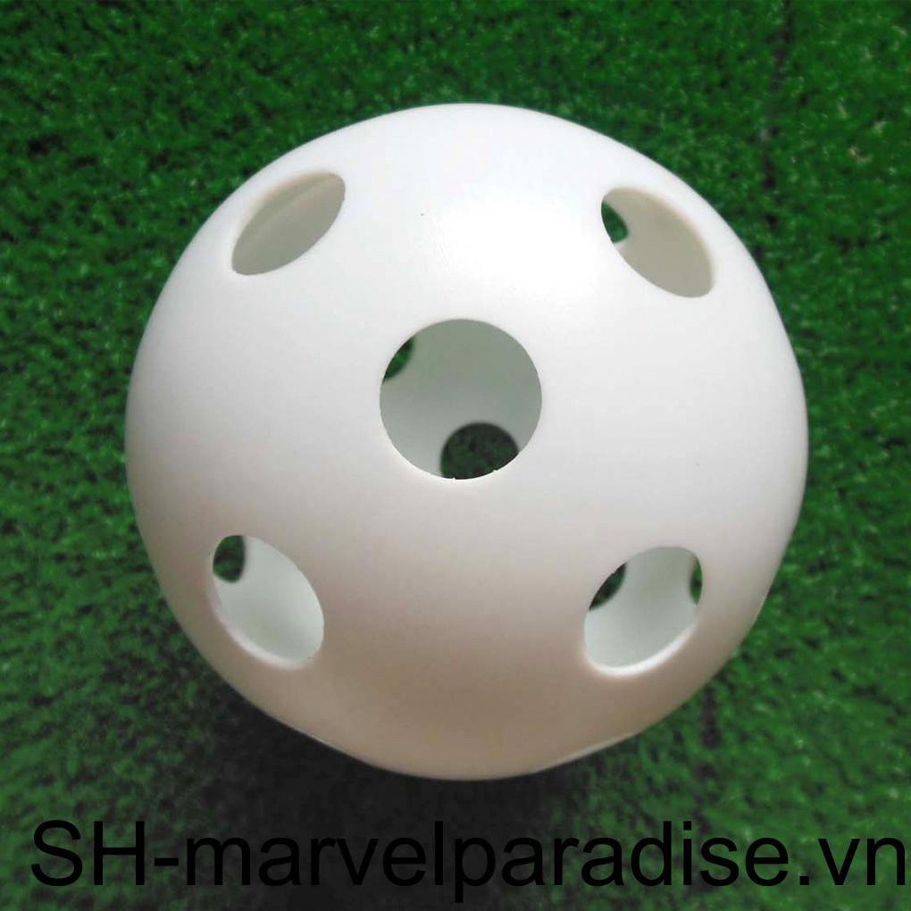 Bộ 50 Quả Bóng Golf 26 Lỗ Thiết Kế Đục Lỗ Độc Đáo Dùng Luyện Tập Trong Nhà Cho Bé