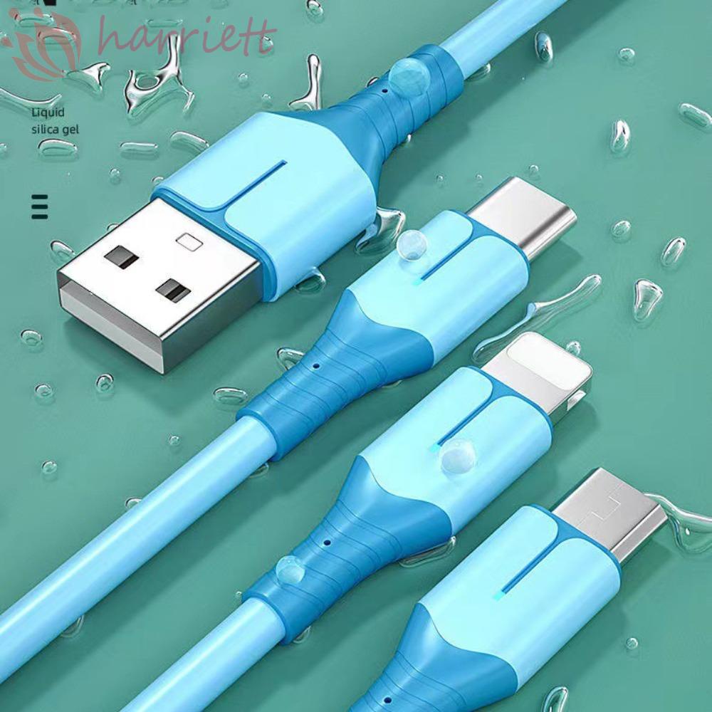 Dây Cáp Sạc Nhanh 3 Trong 1 66w 3 Trong 1 Cho IOS Type-C