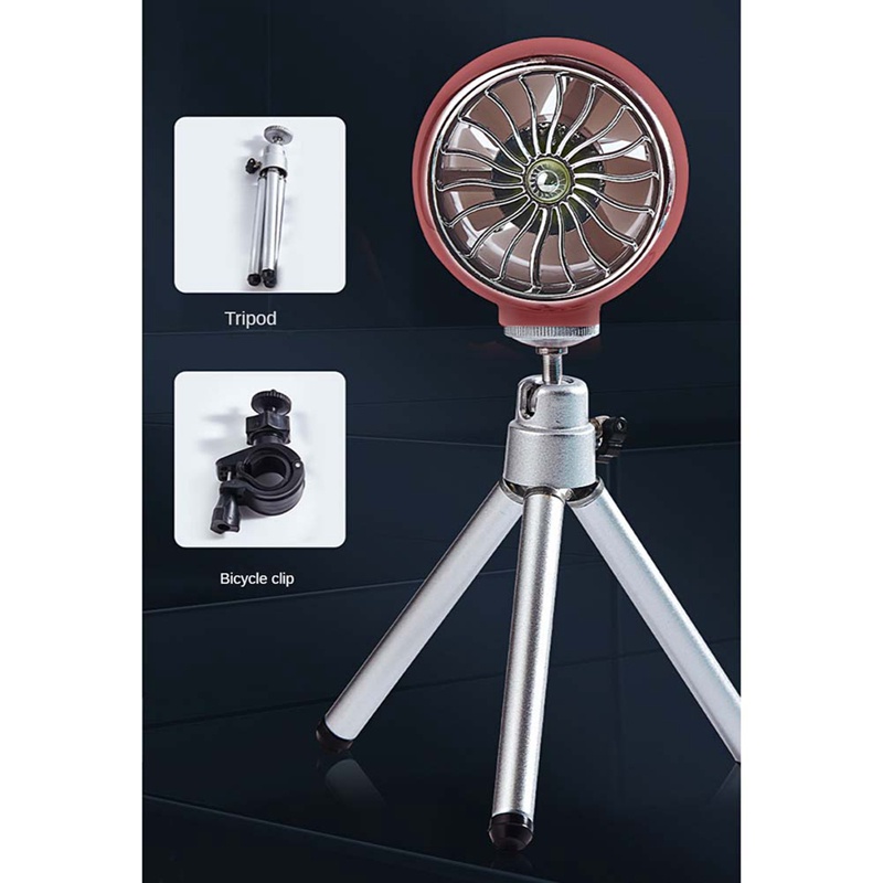 Quạt USB Mini Có Chân Tripod Tiện Dụng Cho Hoạt Động Ngoài Trời